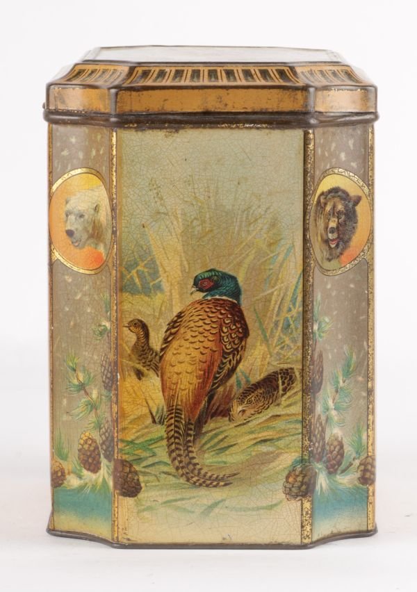 A Moore Brothers tea tin, circa 1900, lithographe - 4