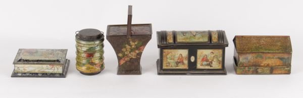 A Huntley Palmer's biscuit tin, 'Farmhouse', 19