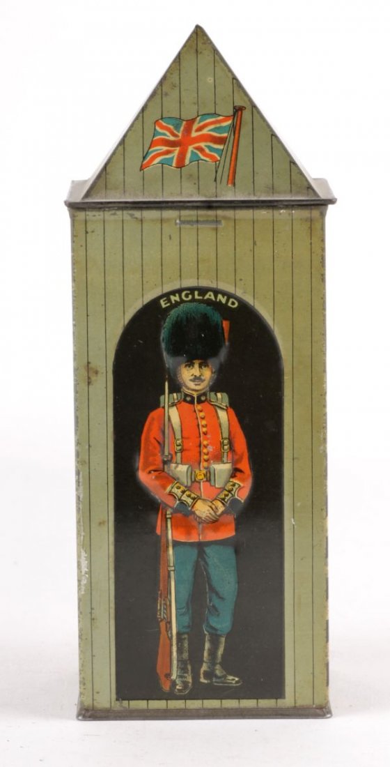 A Huntley Palmer's biscuit tin, 'Sentries', 191