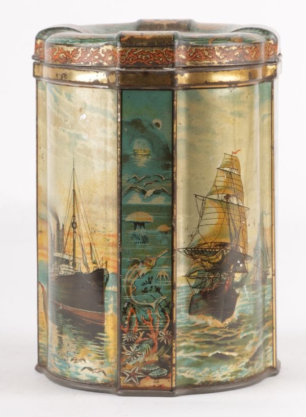 A Huntley Palmer's biscuit tin, 'Nautical', 189 - 4