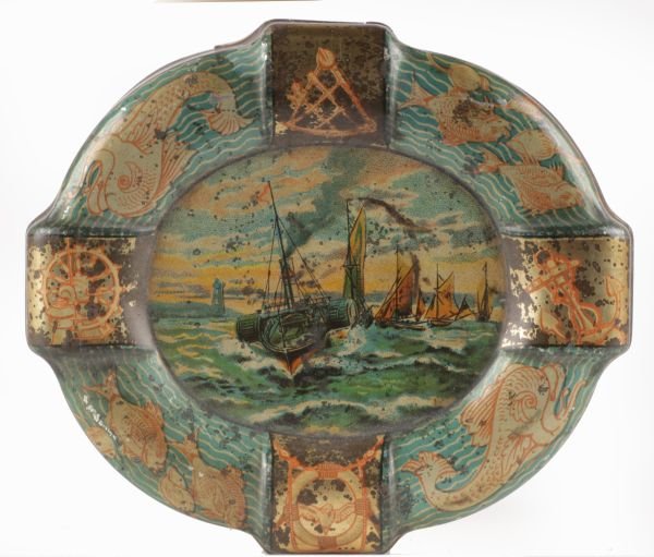 A Huntley Palmer's biscuit tin, 'Nautical', 189 - 5