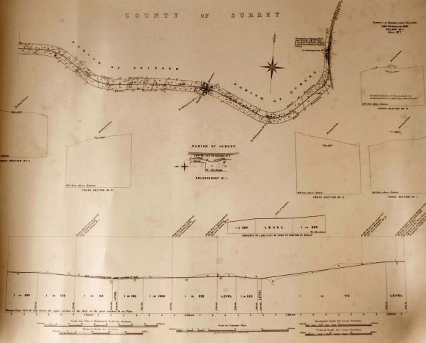 SURREY SUSSEX LIGHT RAILWAY. A (Draft) Order, a