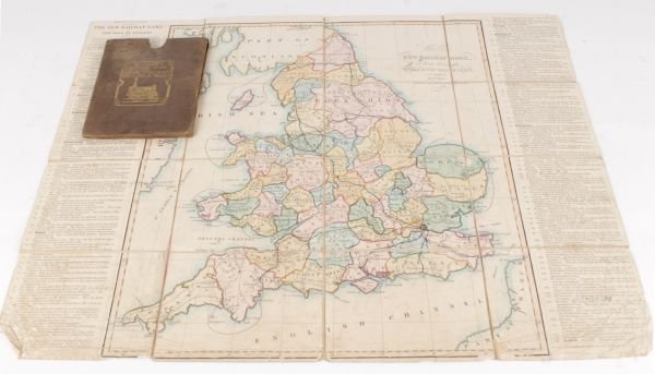 Railwayana - Wallis's New Railway Game or Tour T