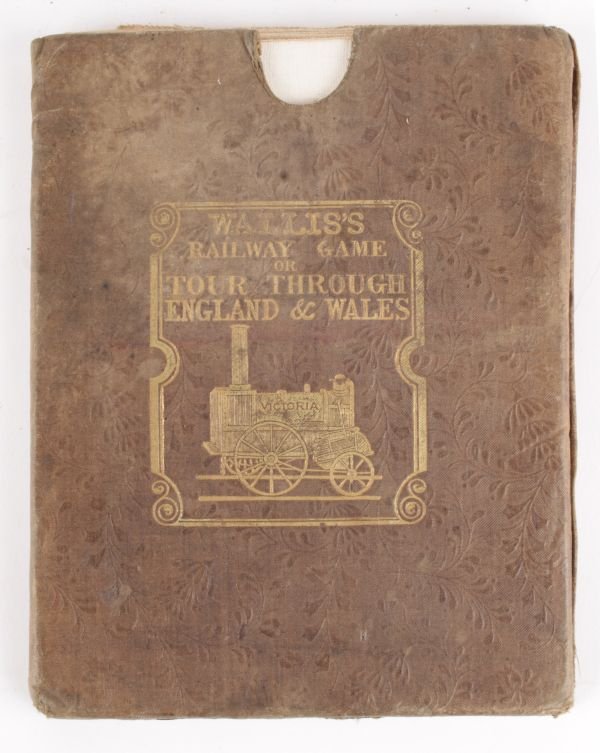 Railwayana - Wallis's New Railway Game or Tour T - 2