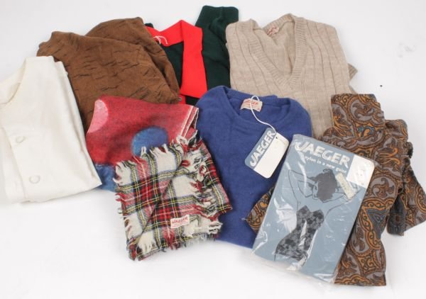 A large quantity of Jaeger vintage clothing, circa
