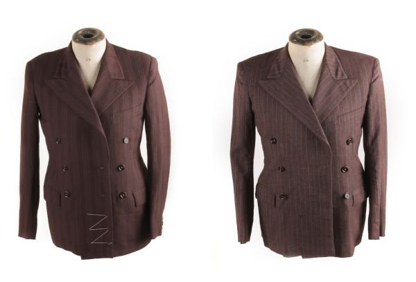 A collection of 1940s and 1950s men's costume, co