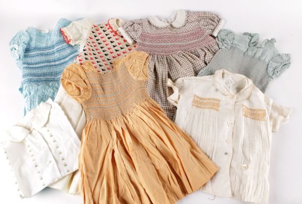 A large quantity of children's clothing, circa 194