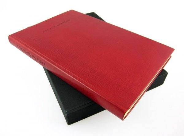 A Season In Hell, Arthur Rimbaud: Translated by Paul Schmidt, The Limited Editions Club, 1986. With photogravures by Robert Mapplethorpe (1946-1989). Edition limited to 1000 copies (this is an artist proof copy), signed by Robert Mapp