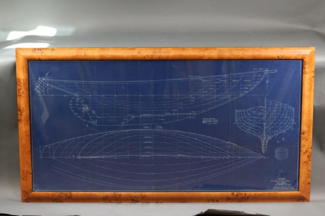 Blueprint of Alden yacht Evening Star (1 of 4)