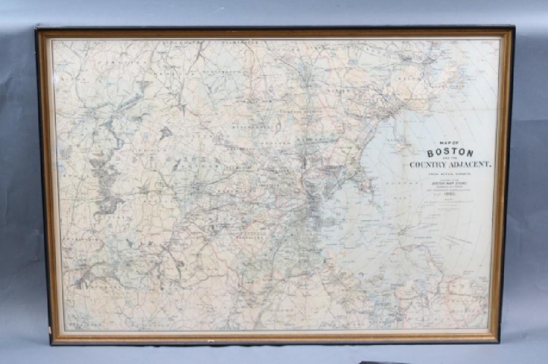 1892 Map of Boston area (1 of 4)
