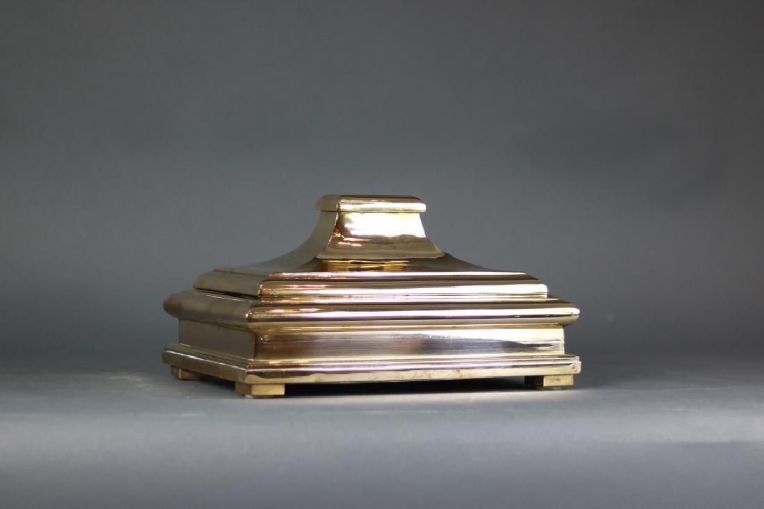 Heavy Brass Casket (1 of 4)