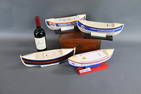 Lot of four English Lifeboat Banks