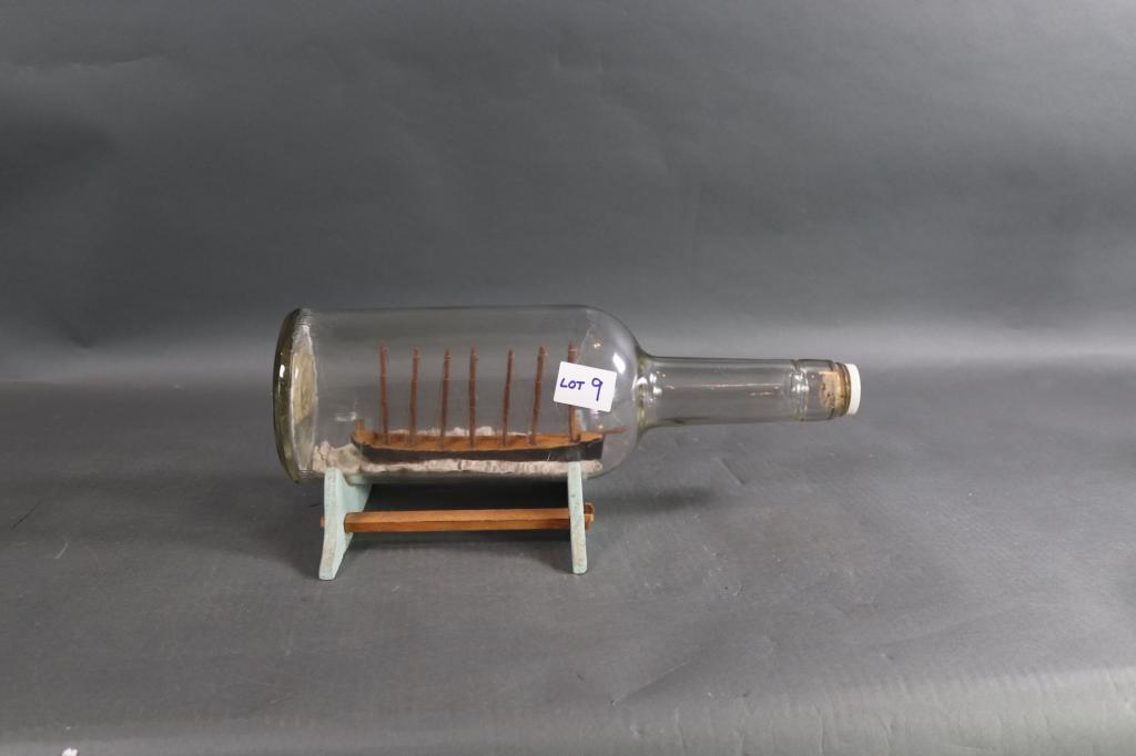 THOMAS W LAWSON SHIP IN BOTTLE (1 of 7)