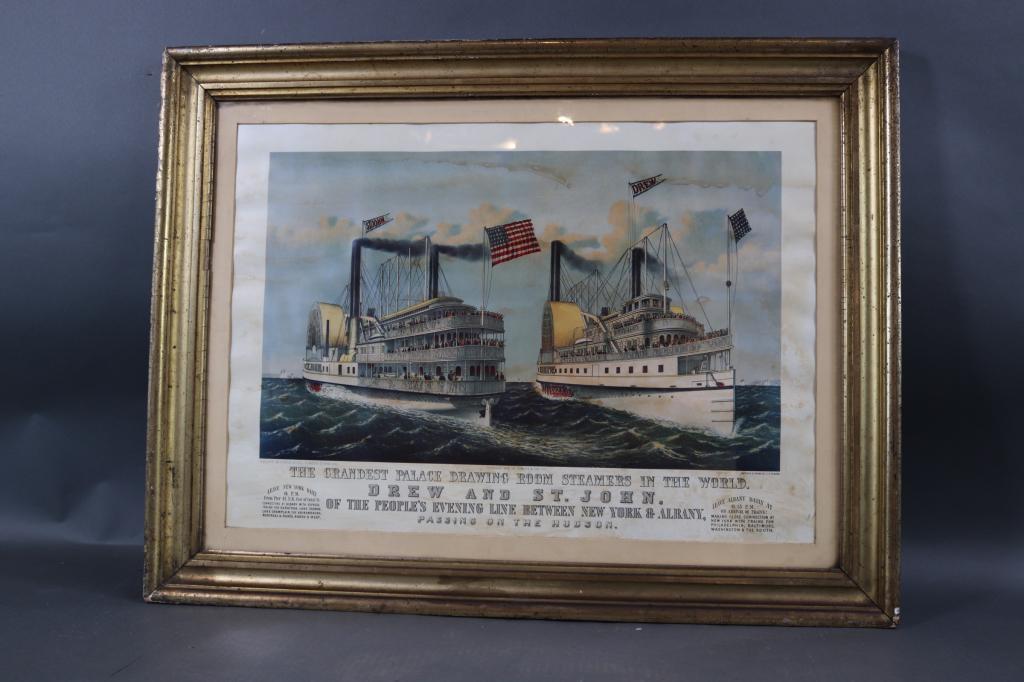 Currier and Ives, The Grandest Palace Lithograph (1 of 7)