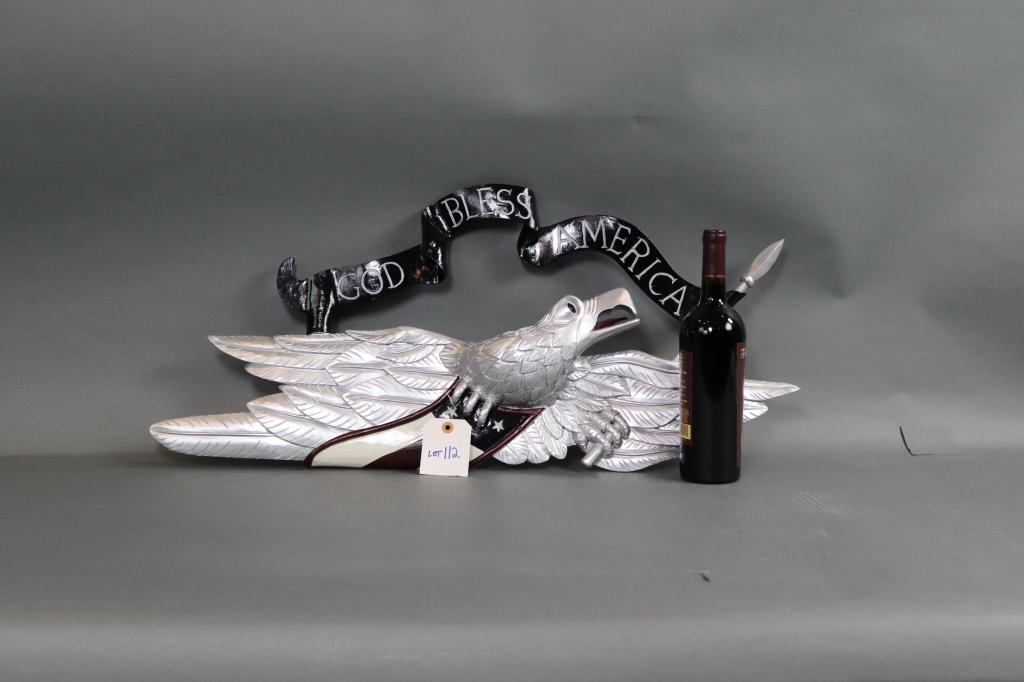 GOD BLESS AMERICA SILVER EAGLE BANNER (1 of 6)