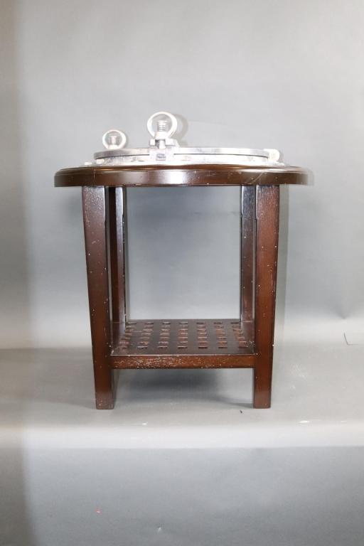 SHIPS PORTHOLE SIDE TABLE (1 of 4)