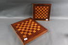 Pair of Wooden Game Boards