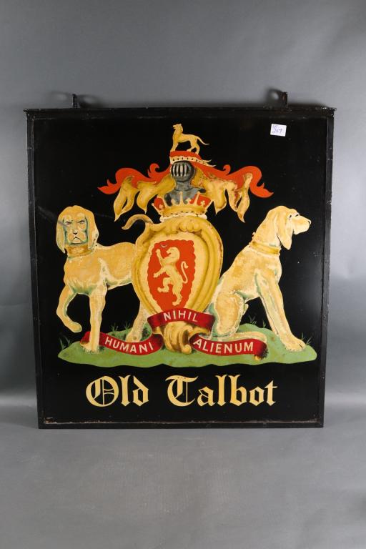 English Pub Sign from the OLD TALBOT Pub (1 of 5)