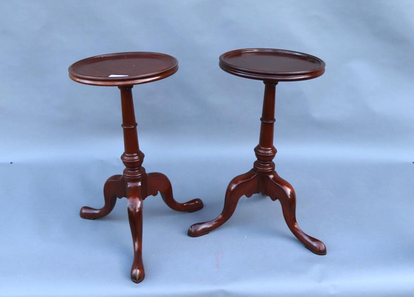 PAIR OF ARTHUR BRETT TABLE STANDS (1 of 5)