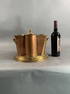 COPPER AND BRASS ART DECO WINE COOLER