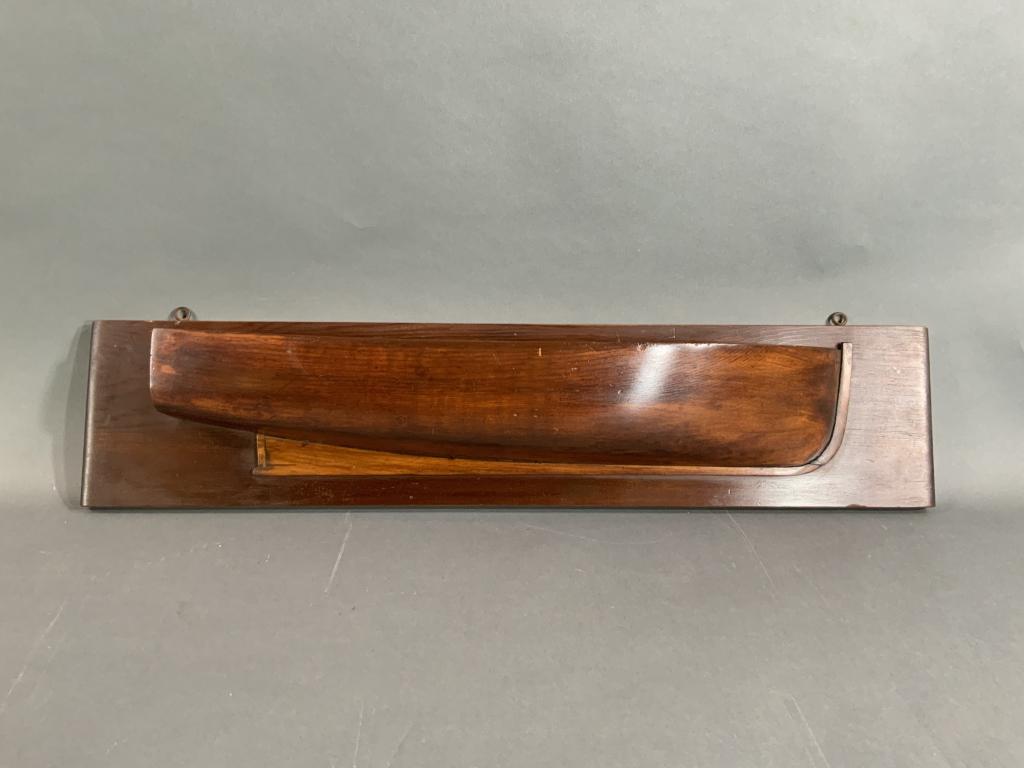 HALF MODEL OF A LOBSTER BOAT (1 of 4)