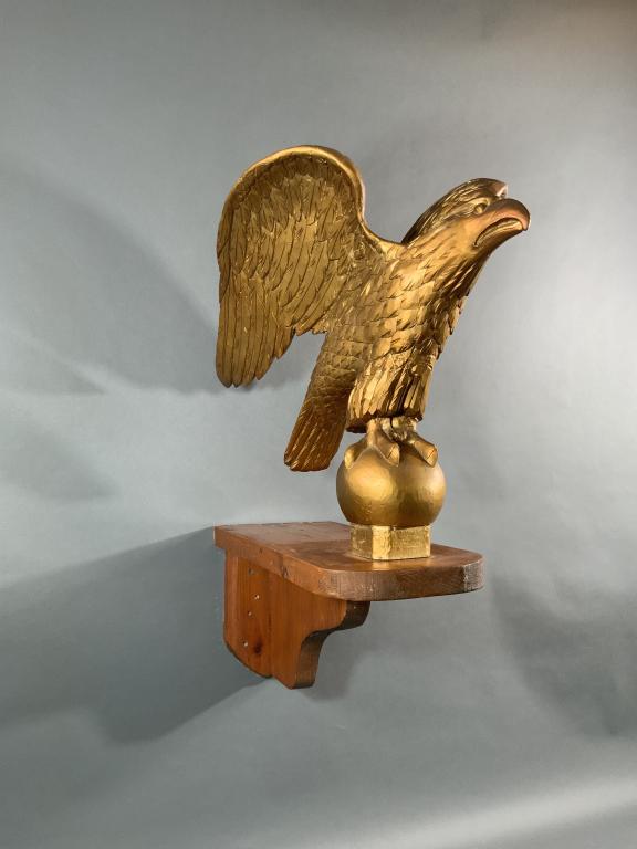 HAND CARVED PATRIOTIC EAGLE (1 of 6)