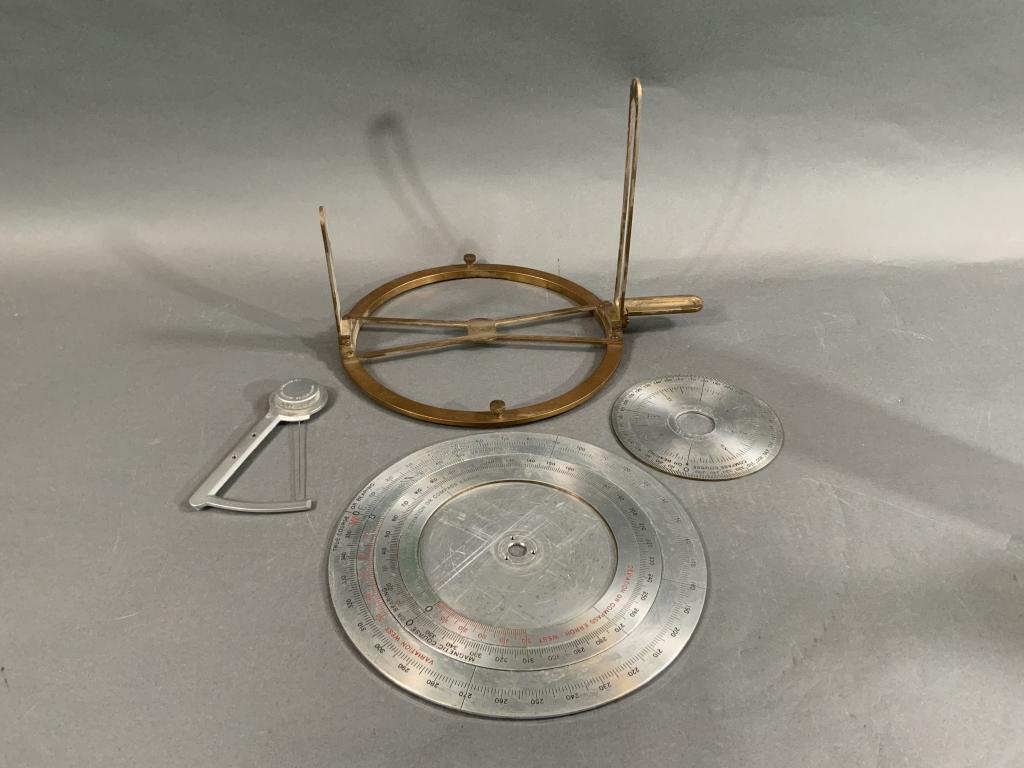 LOT OF TWO NAUTICAL INSTRUMENTS (1 of 4)