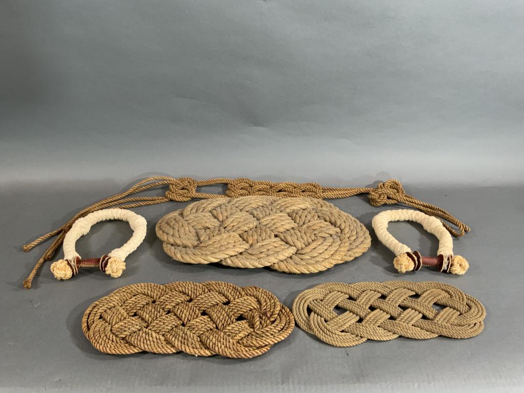 NAUTICAL ROPEWORK LOT (1 of 5)