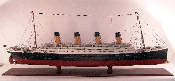 Museum quality, Six-foot Titanic Model