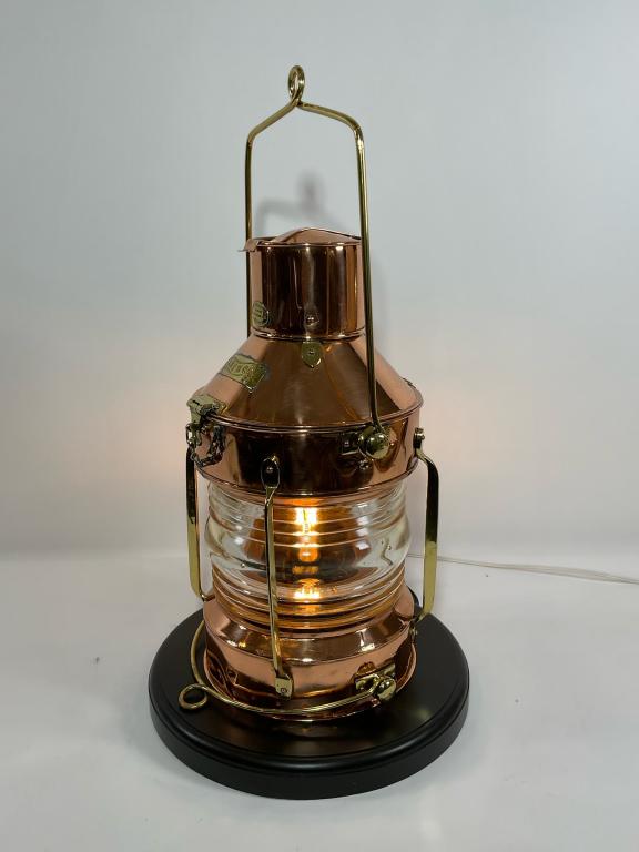 Ship's Anchor Lantern Of Copper (1 of 6)