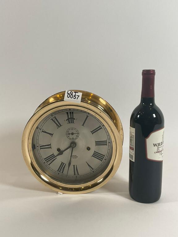 Ship's Clock By James P. Marsh Of Chicago (1 of 9)