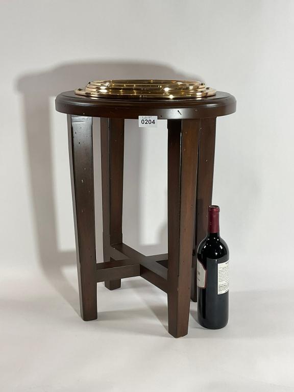 Catboat Porthole Table of Brass (1 of 4)