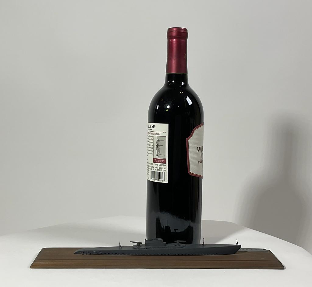 Submarine Model of the USS Narwhal by Van Ryper (1 of 4)