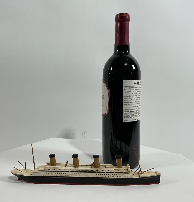Van Ryper Ship Model Of Ocean Liner "Olympic" (1 of 6)