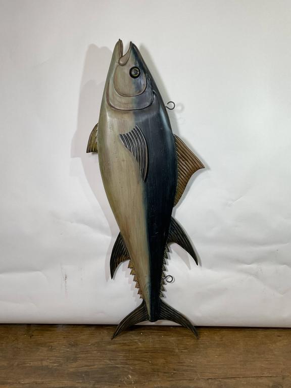 Carved Tuna Fish Trade Sign (1 of 6)
