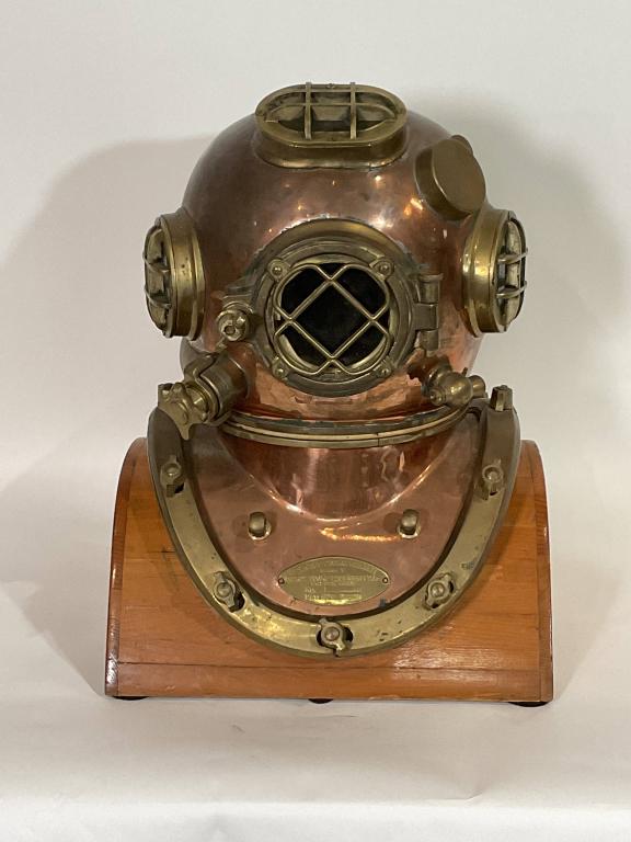 Copper and Brass Divers Helmet (1 of 12)
