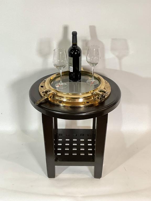 Nautical Porthole cocktail Table (1 of 7)