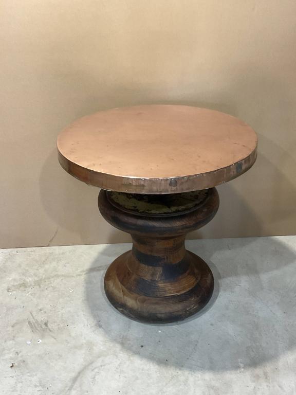 Copper Top Table from Pier 4 in Boston (1 of 7)
