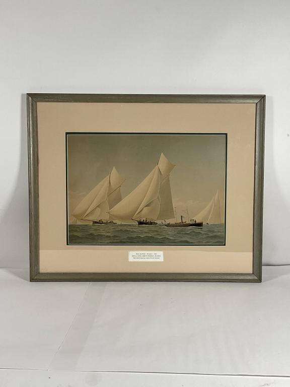Newport Yachting Print of Regatta (1 of 9)