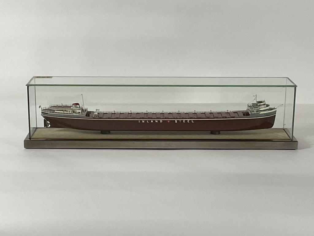 Van Ryper full hull model of the "Wilfred Sykes" Inland Steel Great Lakes carrier (1 of 10)