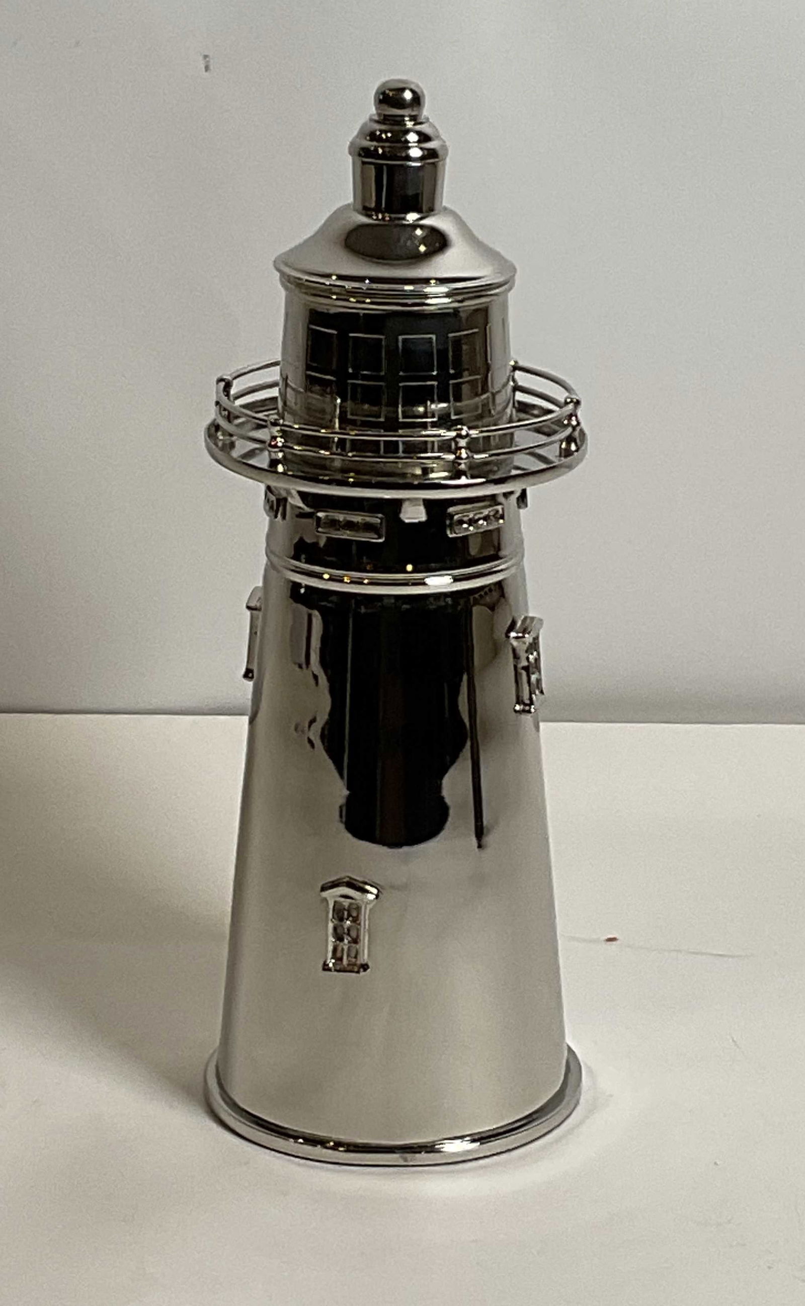 Boston Lighthouse Cocktail Shaker Auction