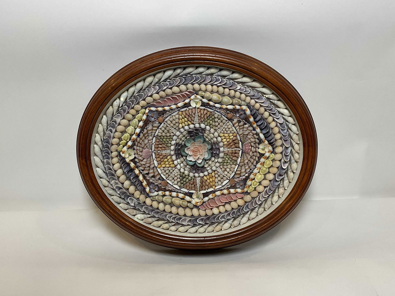 Intricate Sailors Valentine Early 21st  Century (1 of 8)