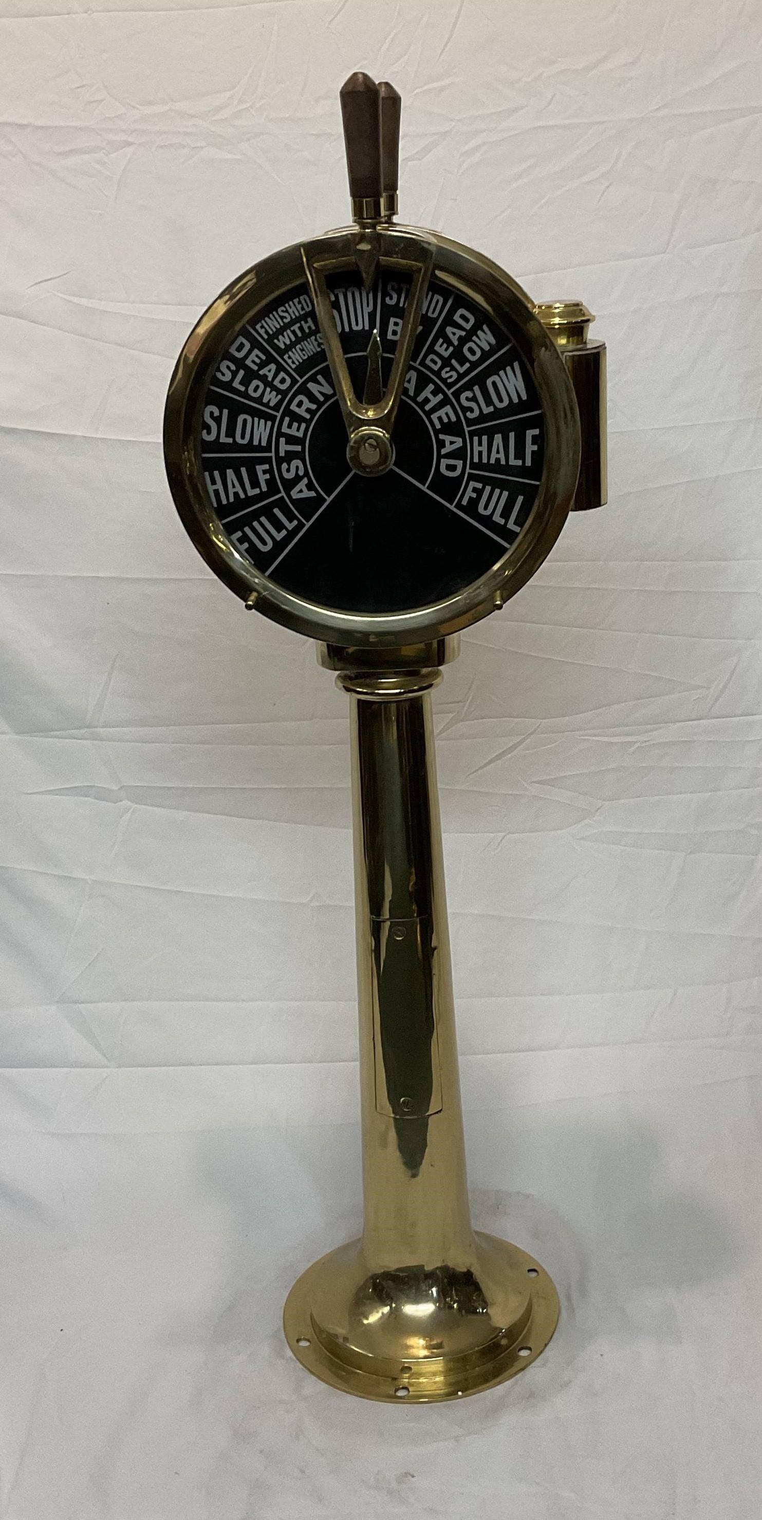 Solid Brass Ships Engine Order Telegraph (1 of 9)