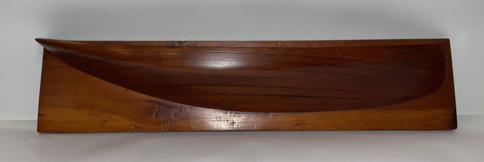 Antique Ship Builders Half Model of a Sloop (1 of 9)