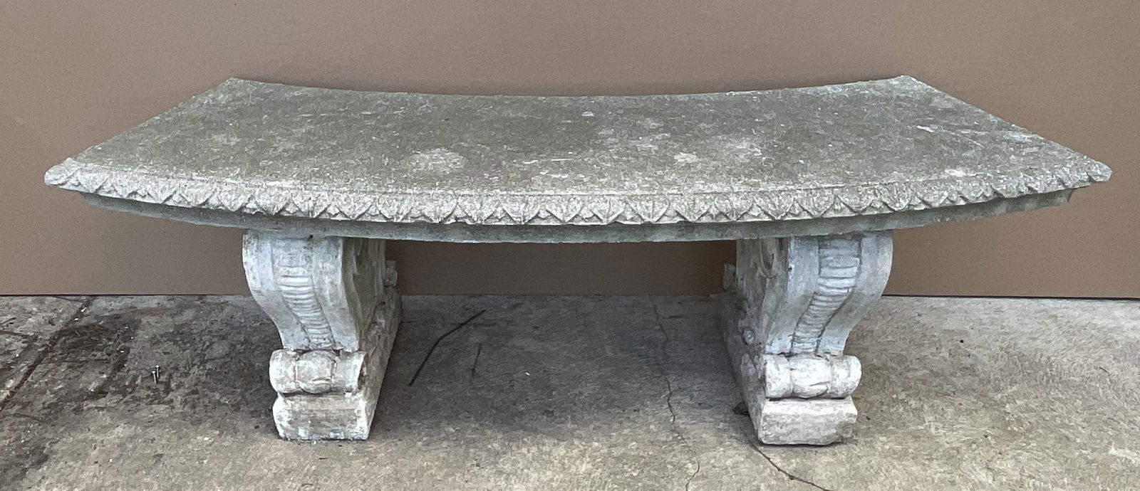 Cast Stone Garden Bench (1 of 4)