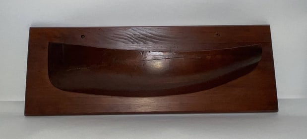 Antique Model of a Catboat