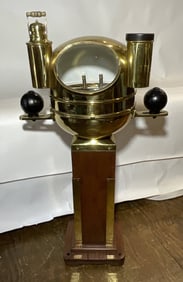 Ships Binnacle On Pedestal Base