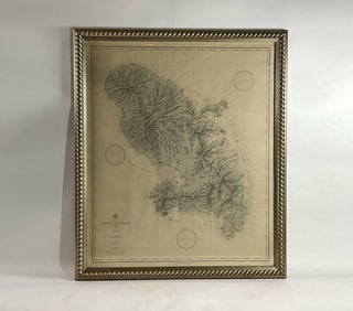 Martinique Chart from 1887