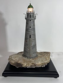 Scale Model of a Minot's Light Lighthouse