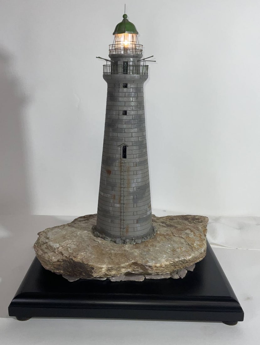 Scale Model of a Minot's Light Lighthouse (1 of 7)
